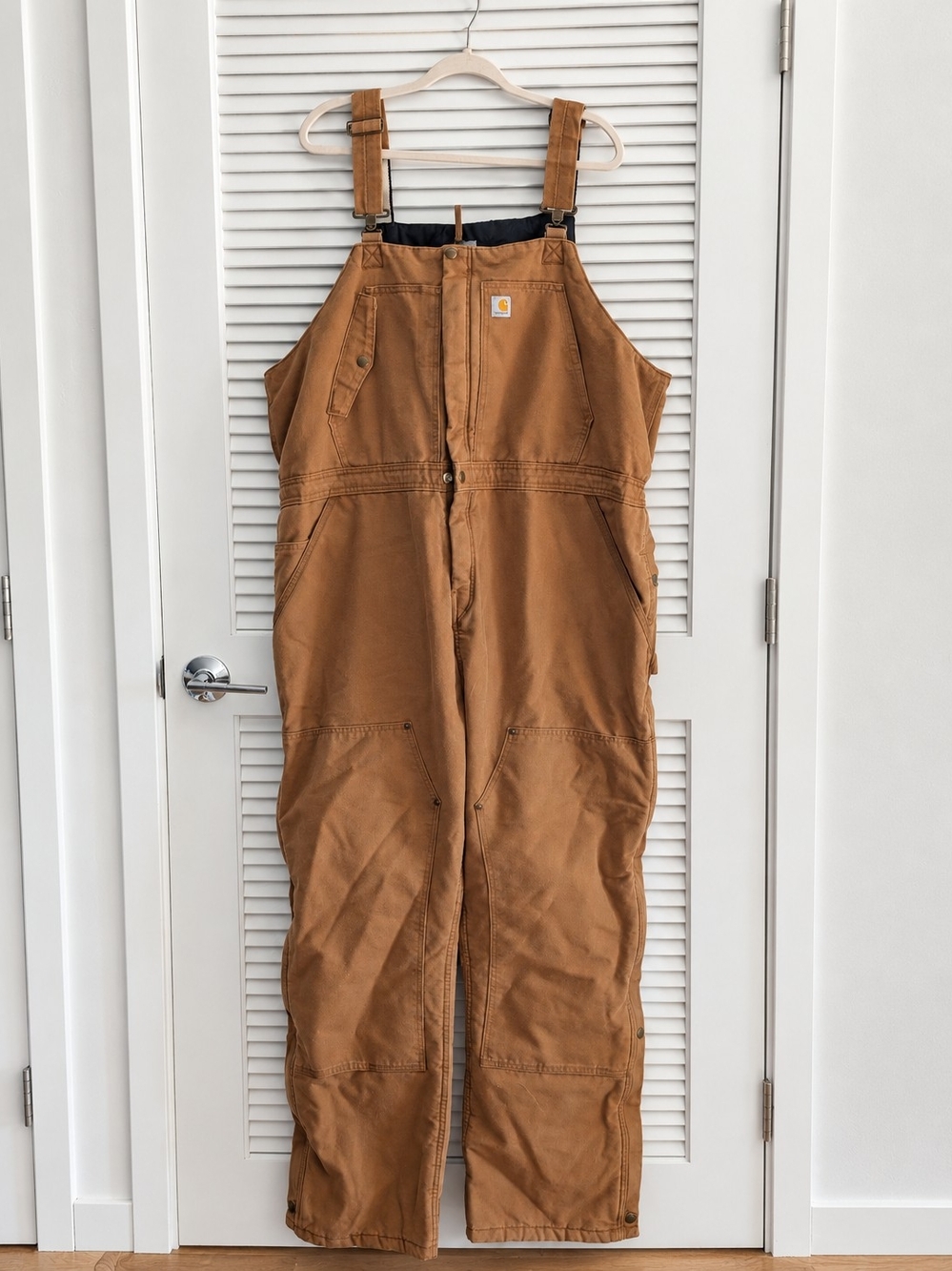 NWT Carhartt Women’s Wildwood Insulated Bib Overalls Brown XXL 20 Regular